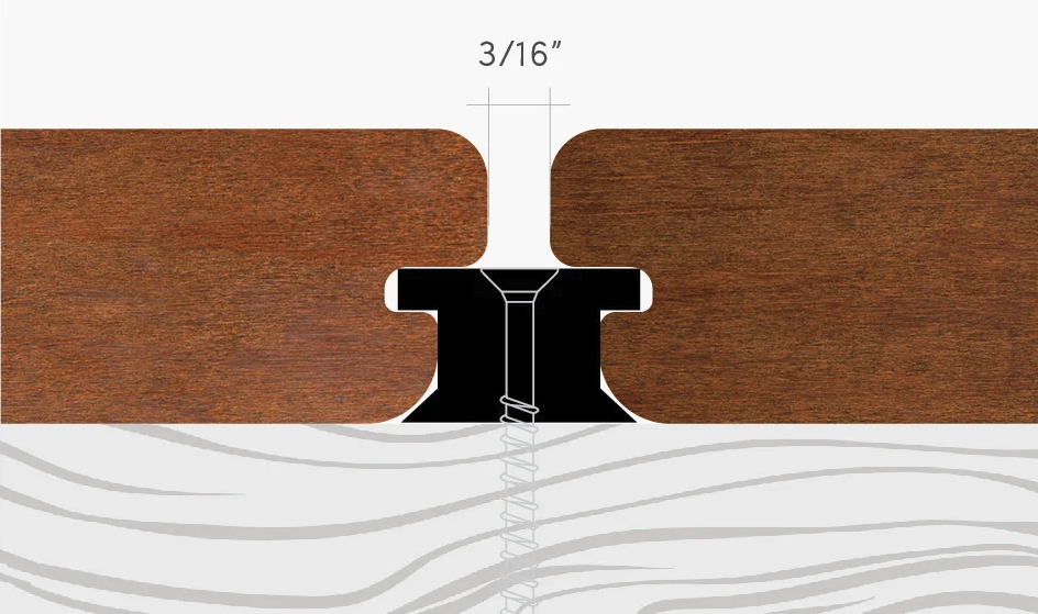 image of Kebony Deck Board - Fastenator